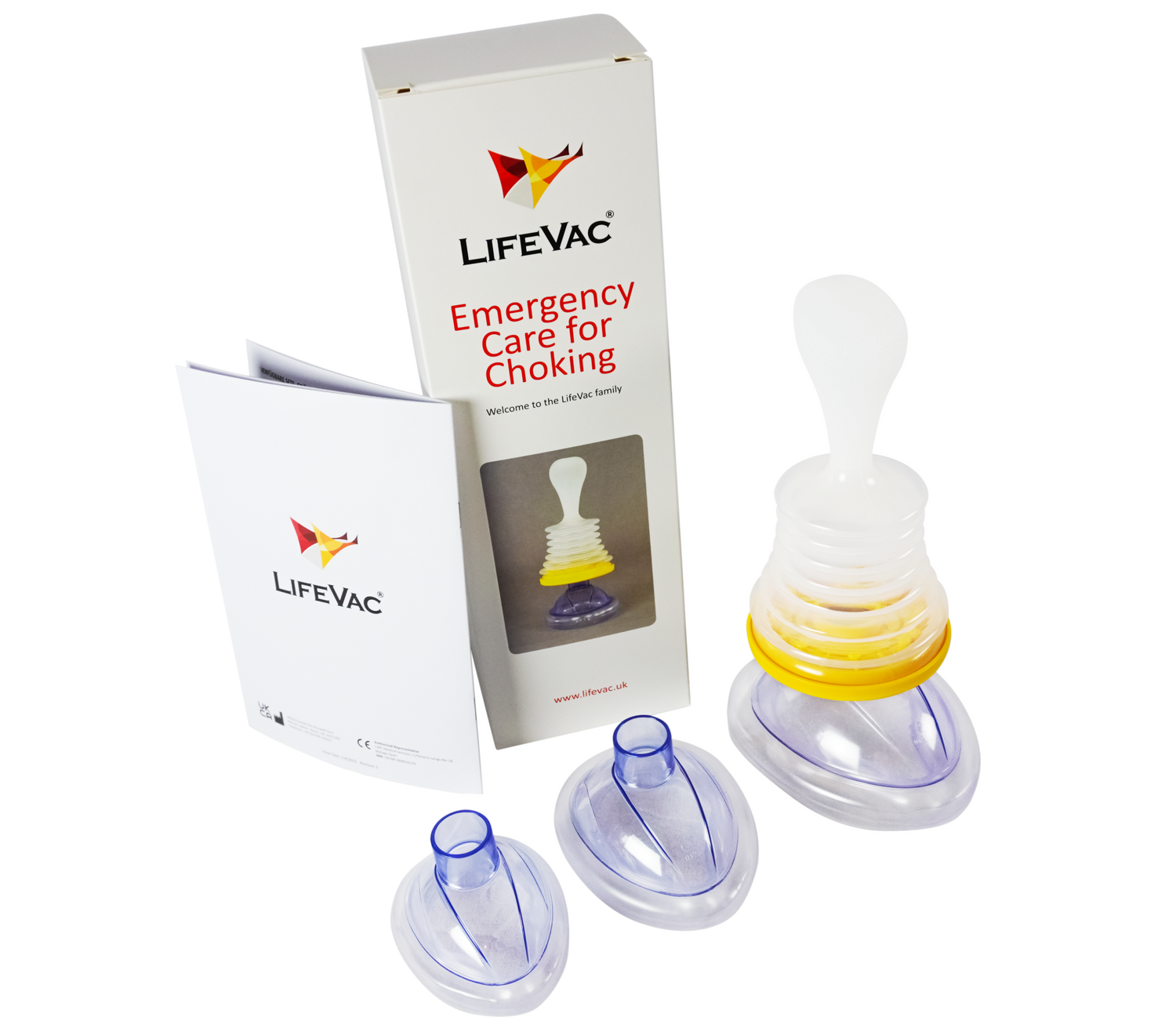 LifeVac Choking-Rettungsgerät für Kinder und Erwachsene | Tragbares  Atemwegsassistent und Erste-Hilfe-Würzgerät | Home Kit