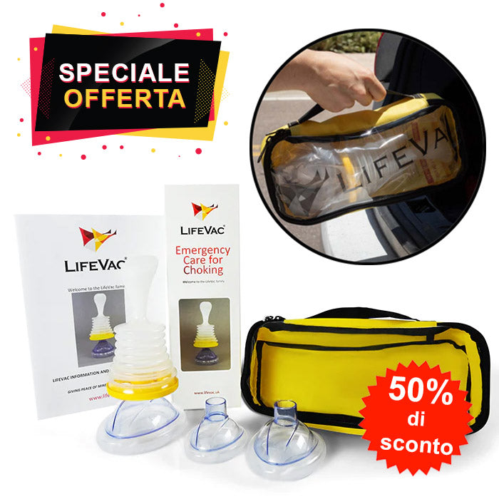 Complete LifeVac Travel Kit - 50% discount